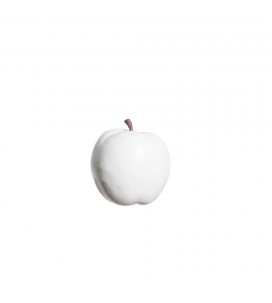 Pomme artificielle blanche...