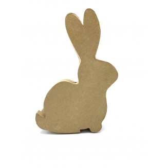 Boîte kraft lapin à décorer